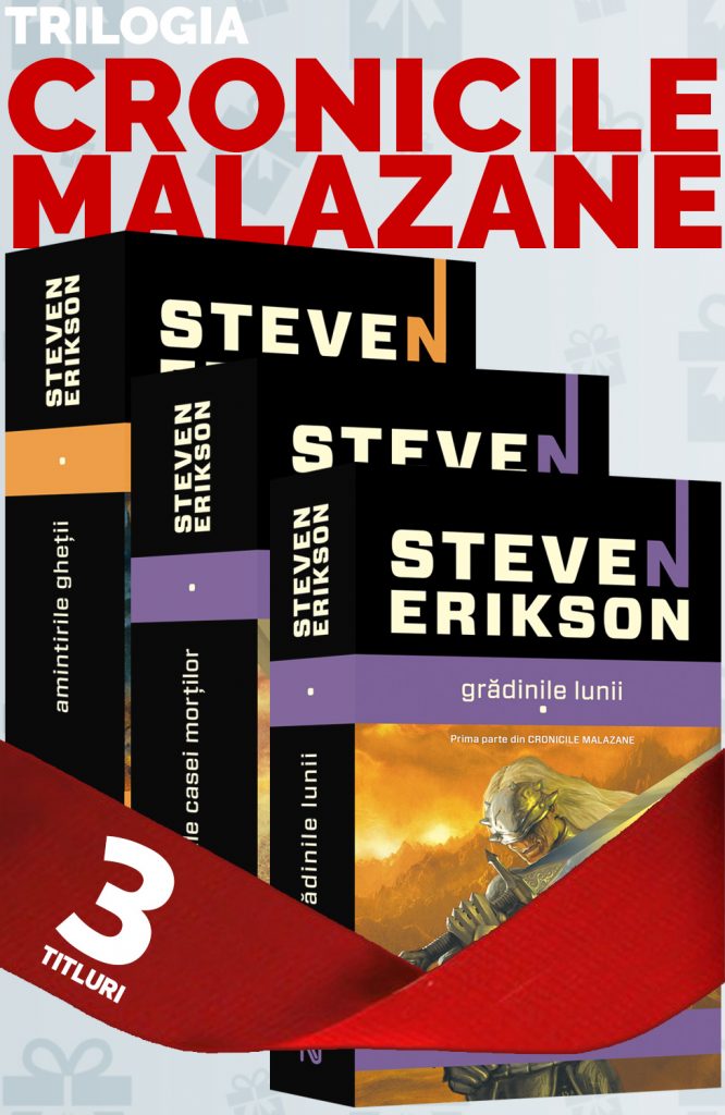 Pachet Seria Cronicile Malazane scrisa de Steven Erikson – Cumpara Carti de Science Fiction si Fantasy Online